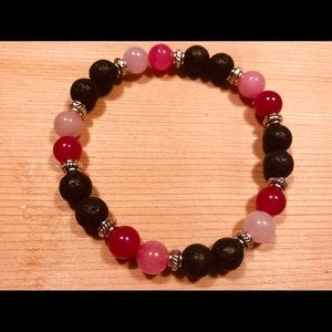 Lava Stone Essential Oil Diffuser Bracelet